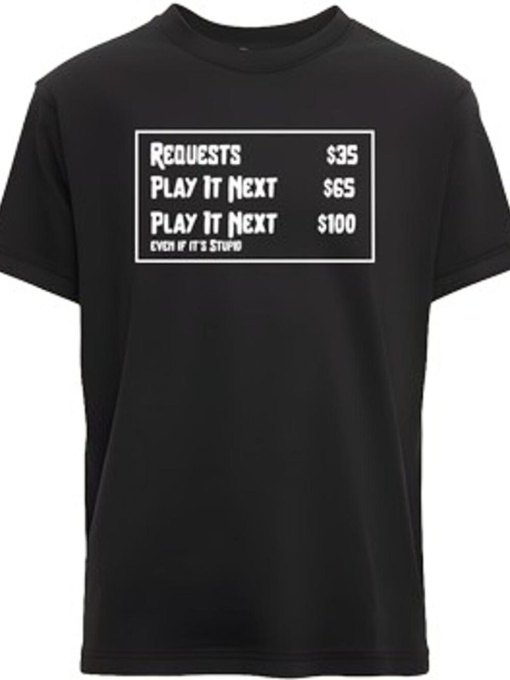 DJ NO REQUEST Graphic T-Shirt